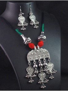 Oxidized Jewelry Set